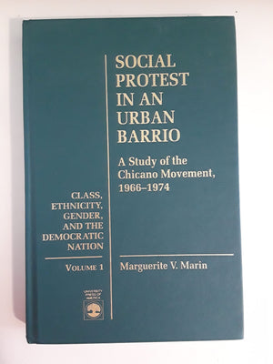 Social Protest In An Urban Barrio,Used