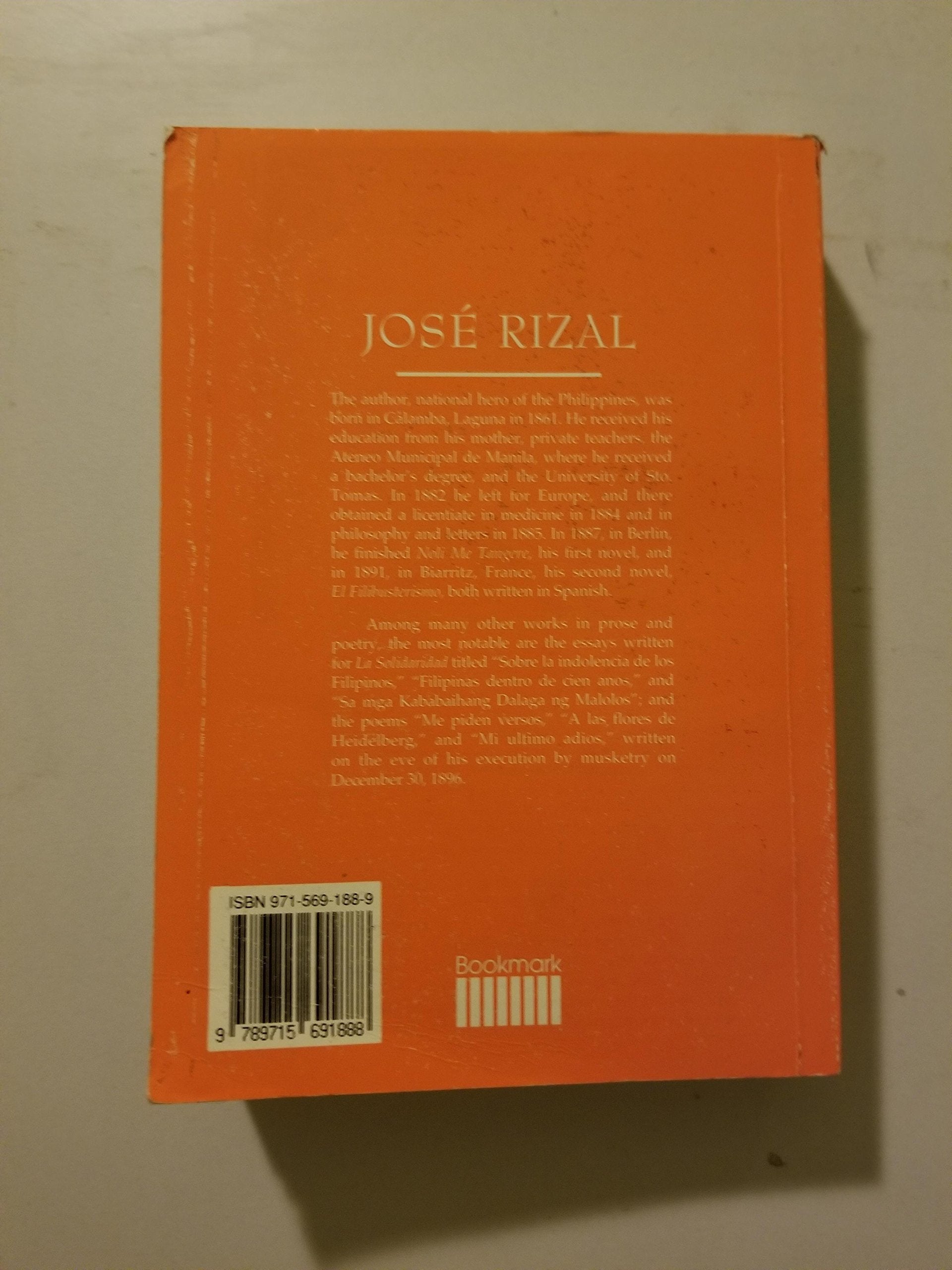Noli me Tangere by Jose Rizal (translated by Soledad Locsin),Used
