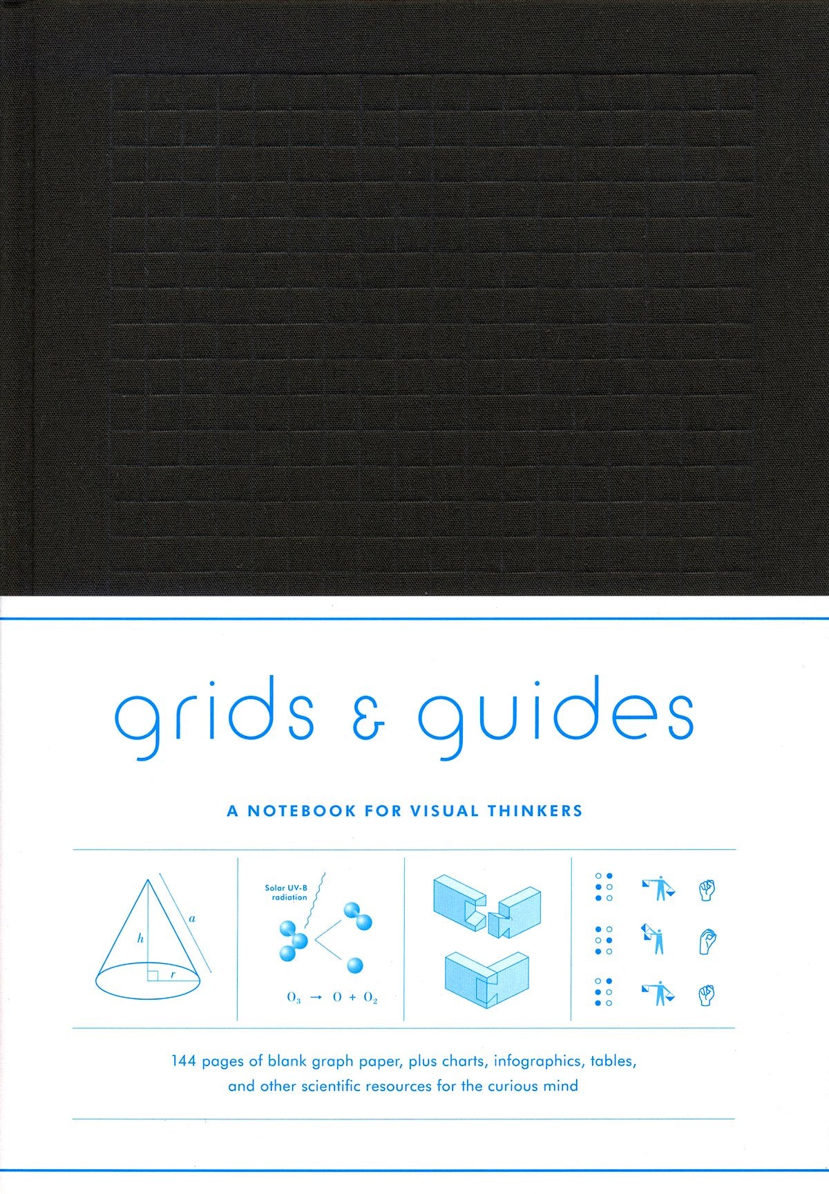 Grids & Guides Blk: A Notebook for Visual Thinkers,Used