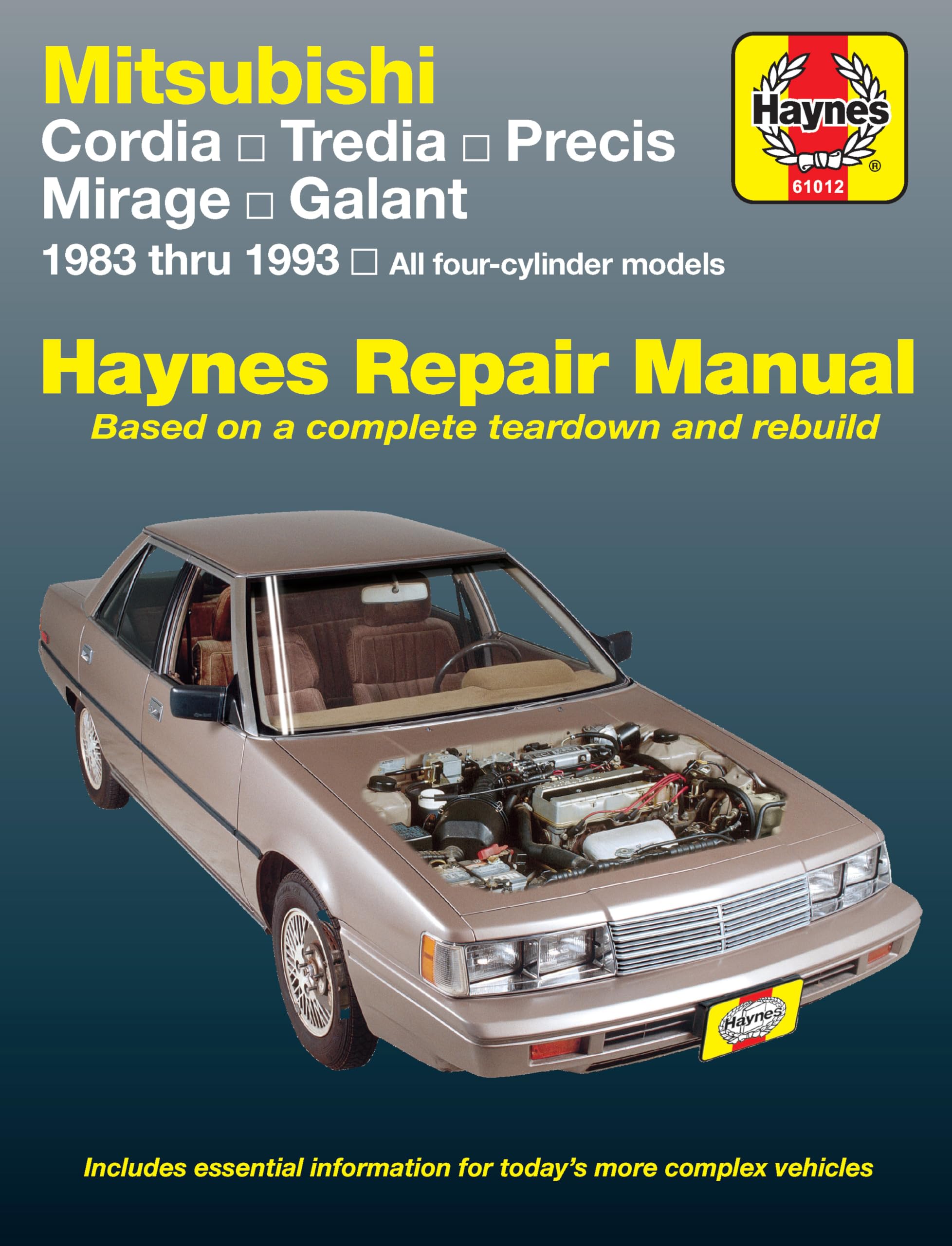 Mitsubishi Cordia,Tredia,Galant,Precis,Mirage (8393) Haynes Manual (Paperback)