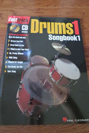 FastTrack Drums Songbook 1  Level 1 (Fasttrack Series),Used