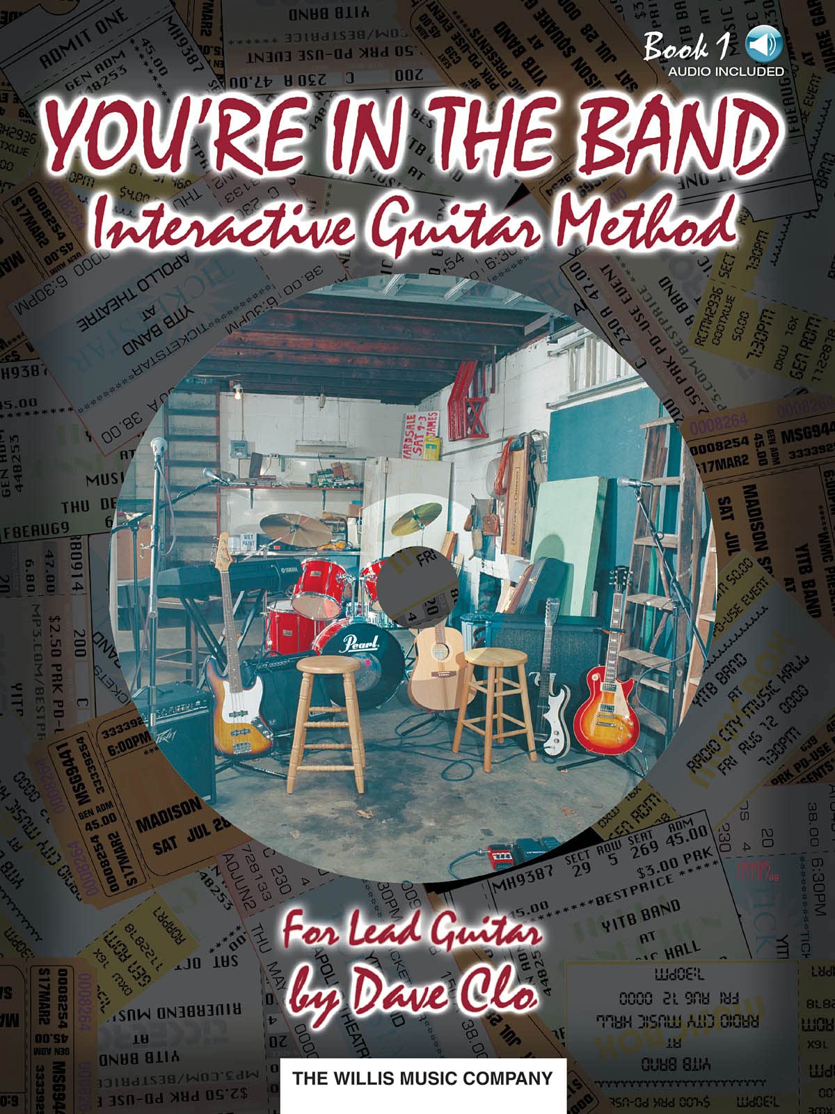 You'Re In The Band  Interactive Guitar Method Book/Online Audio,Used