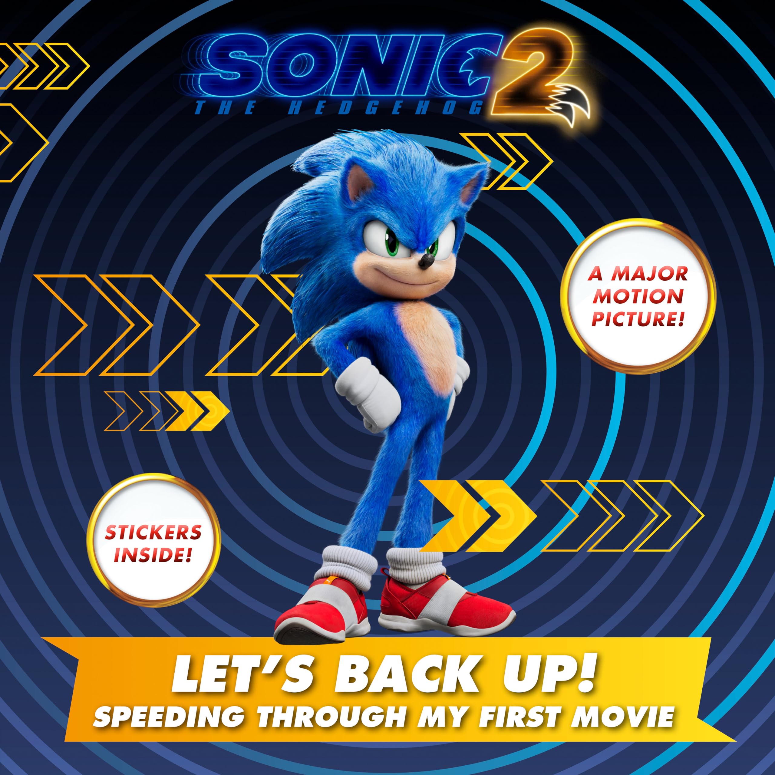 Let's Back Up! Sonic the Hedgehog Movie - Multicolor Edition