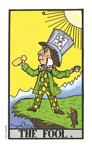 The Wonderland Tarot in a Tin,New
