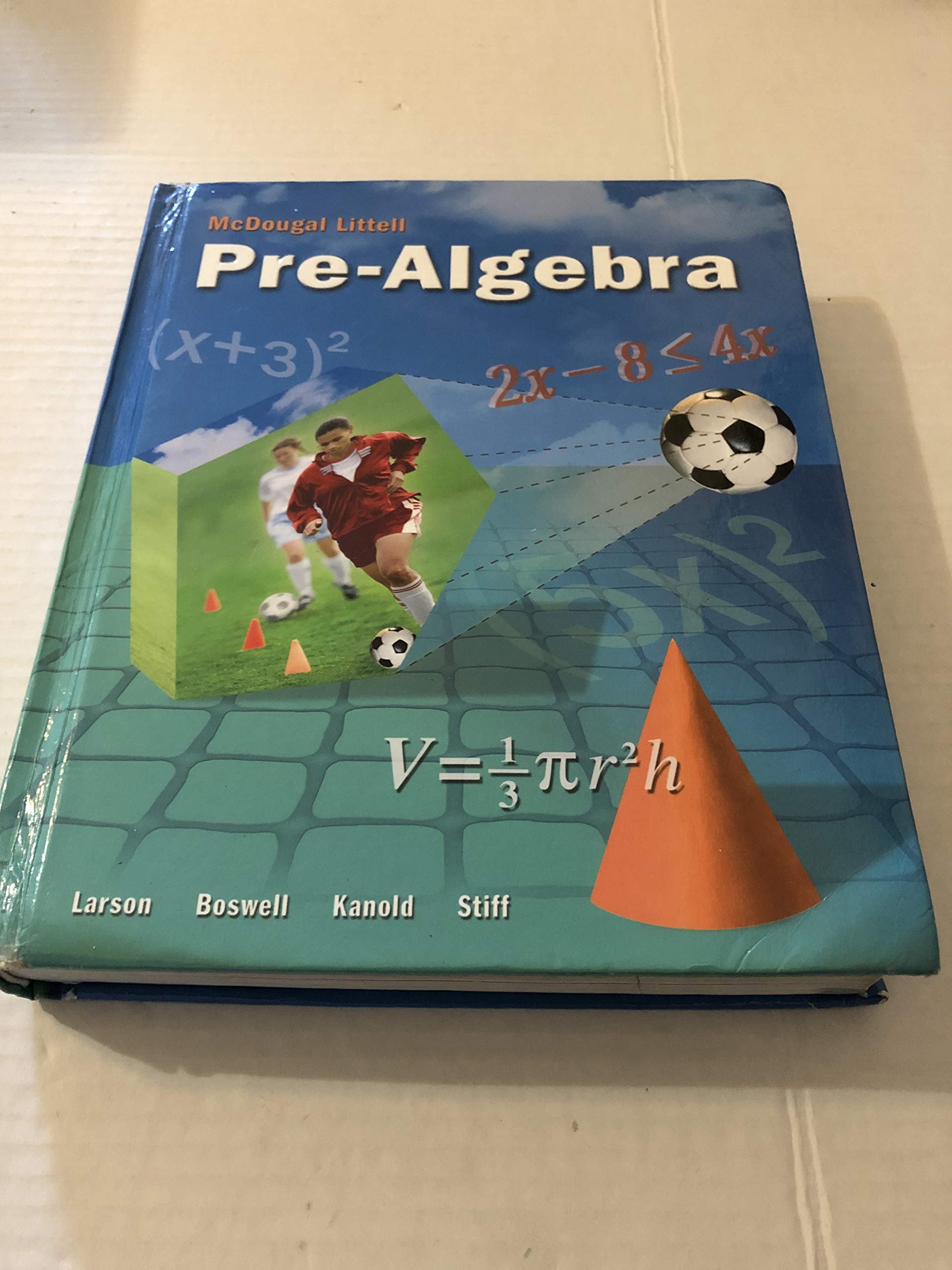 McDougal Littell PreAlgebra: Student Edition 2005,Used