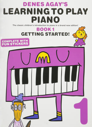 Learning to Play Piano Book 1  Getting Started,Used