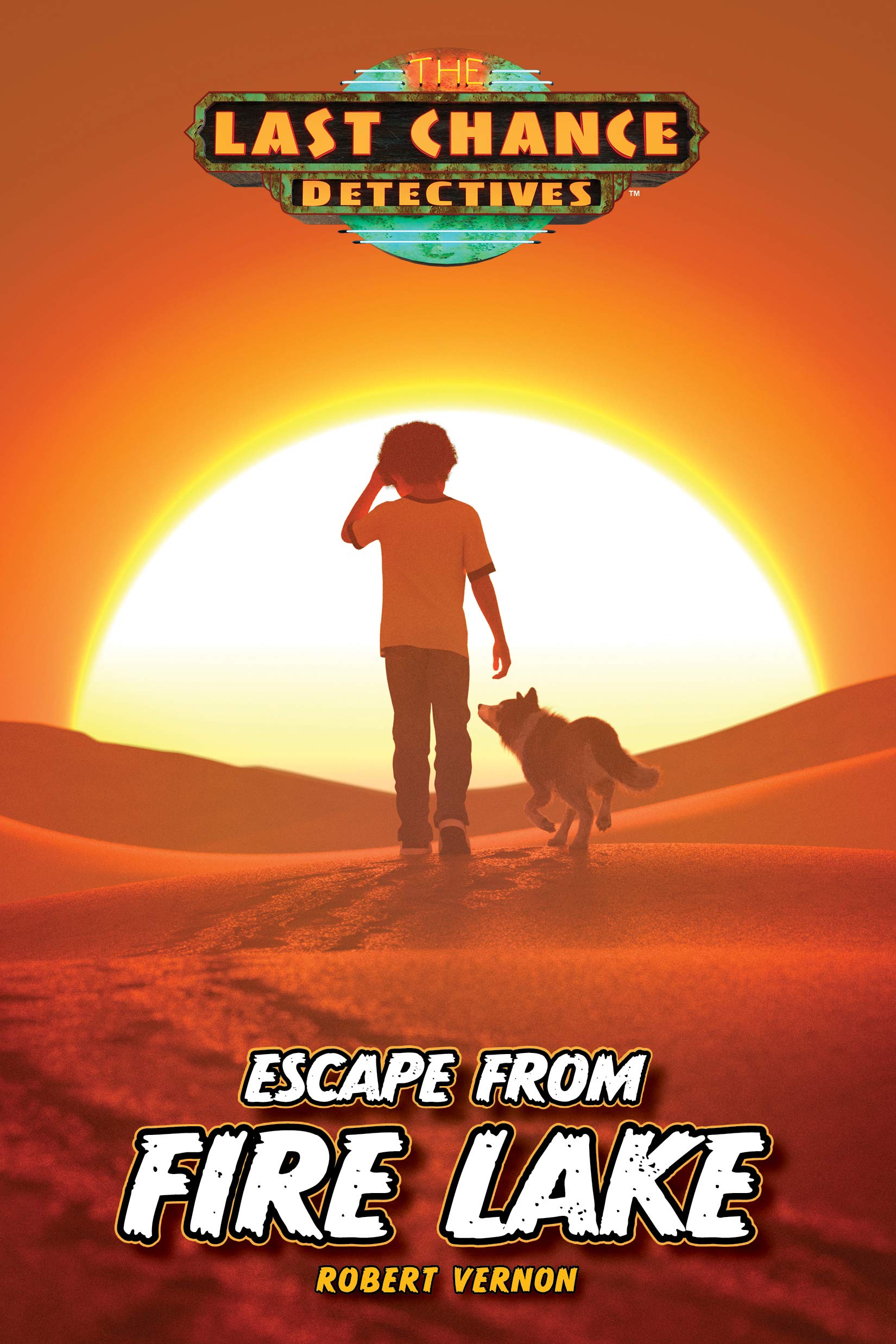 Escape from Fire Lake (Last Chance Detectives),Used