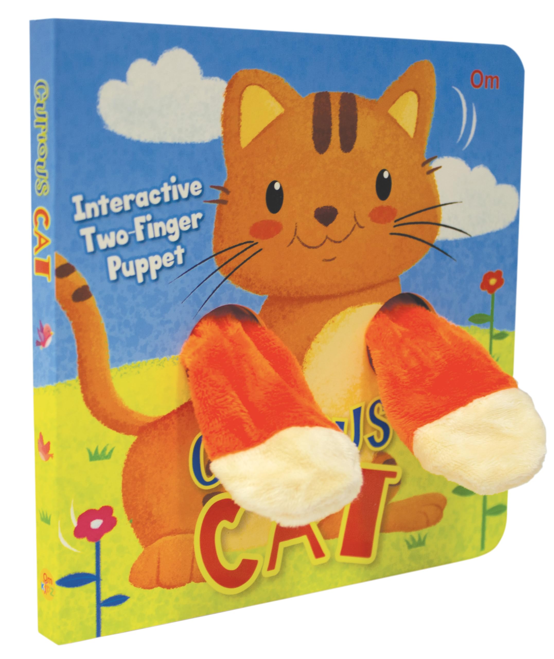 Curious Cat Finger Puppet Book For Children: Animal Finger Puppet Board Book For Babies | Fun Interactive Cat Toy Book | Touch And Play Story | Animal-Themed Picture Book For Kids