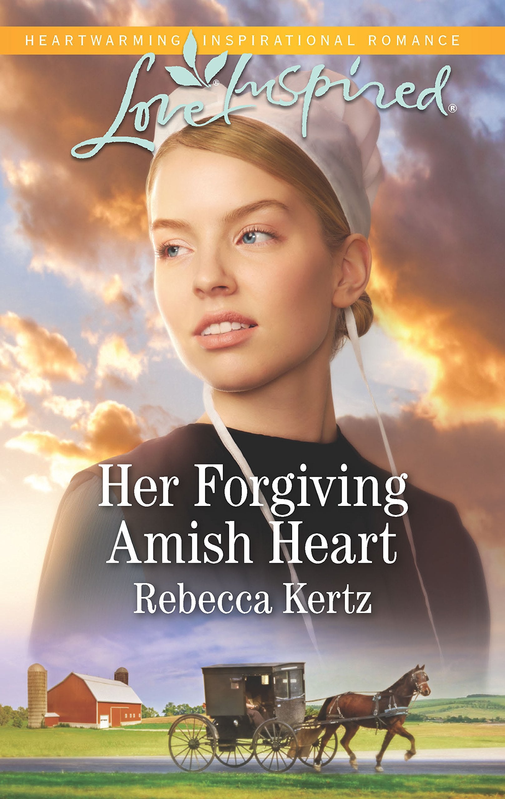 Her Forgiving Amish Heart (Women of Lancaster County, 3),Used
