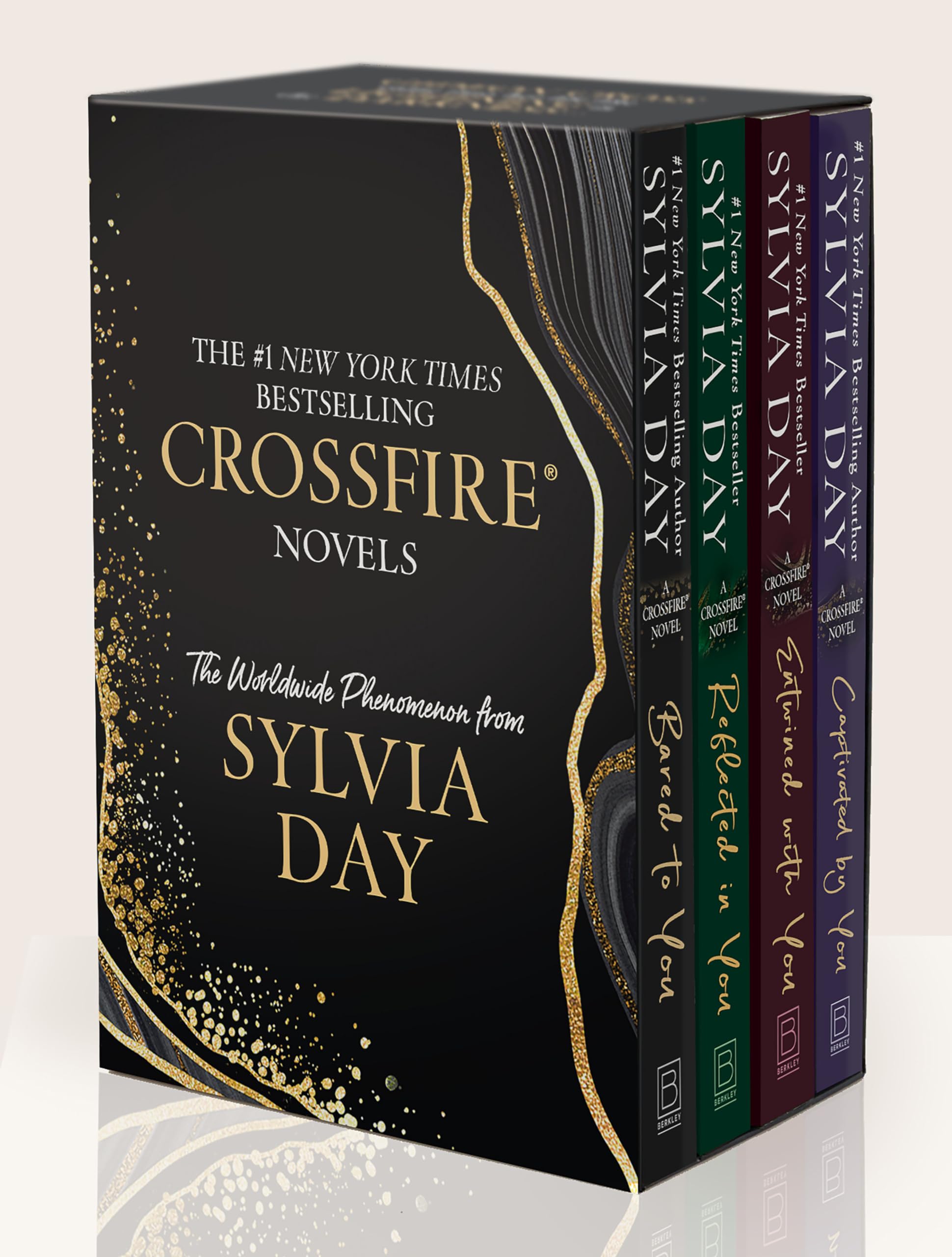 Sylvia Day Crossfire Series 4Volume Boxed Set: Bared To You/Reflected In You/Entwined With You/Captivated By You (Crossfire, 1