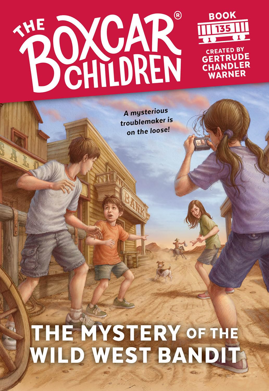 The Mystery Of The Wild West Bandit (The Boxcar Children Mysteries),New