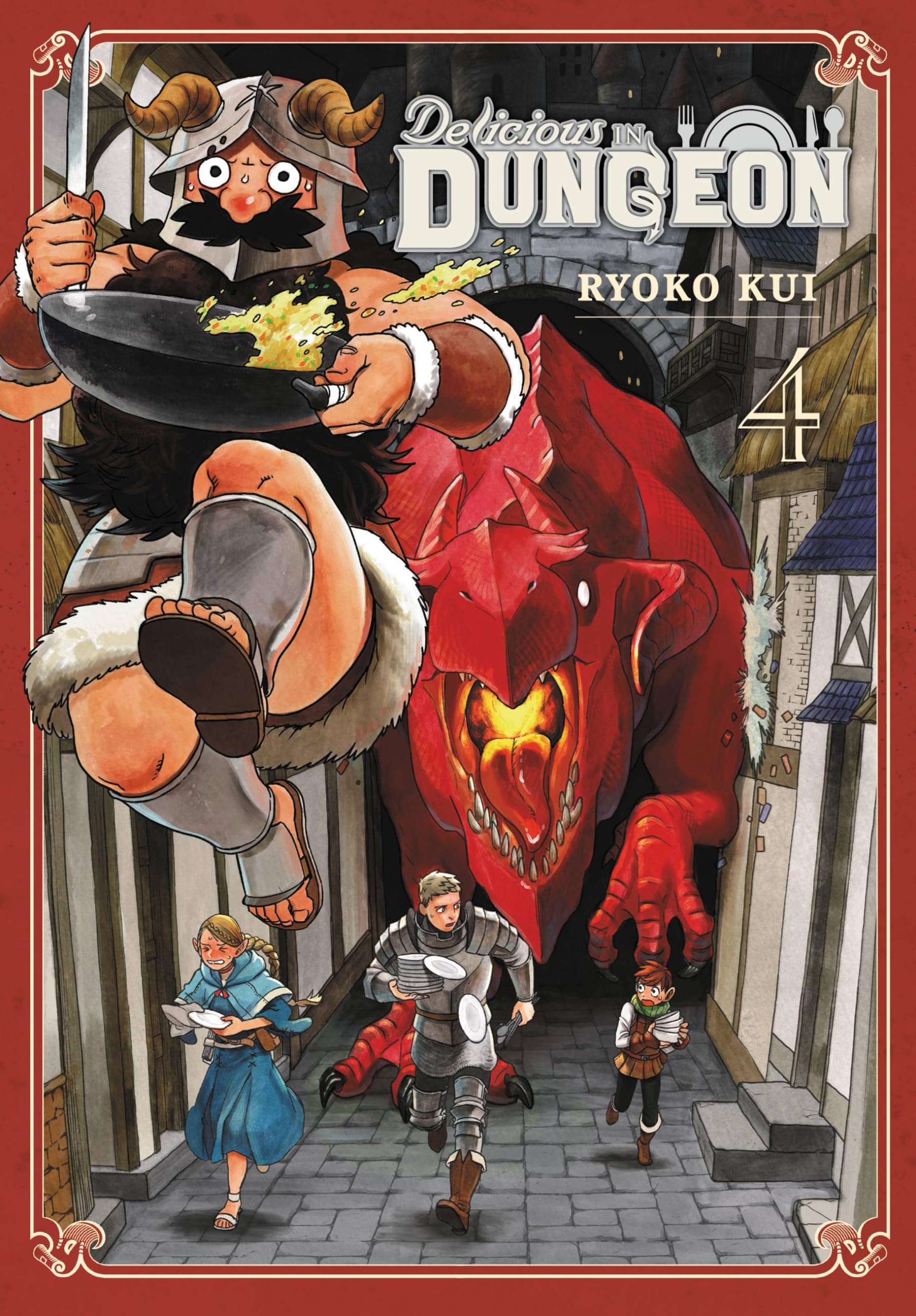 Delicious in Dungeon, Vol. 4 (Volume 4) (Delicious in Dungeon, 4),Used