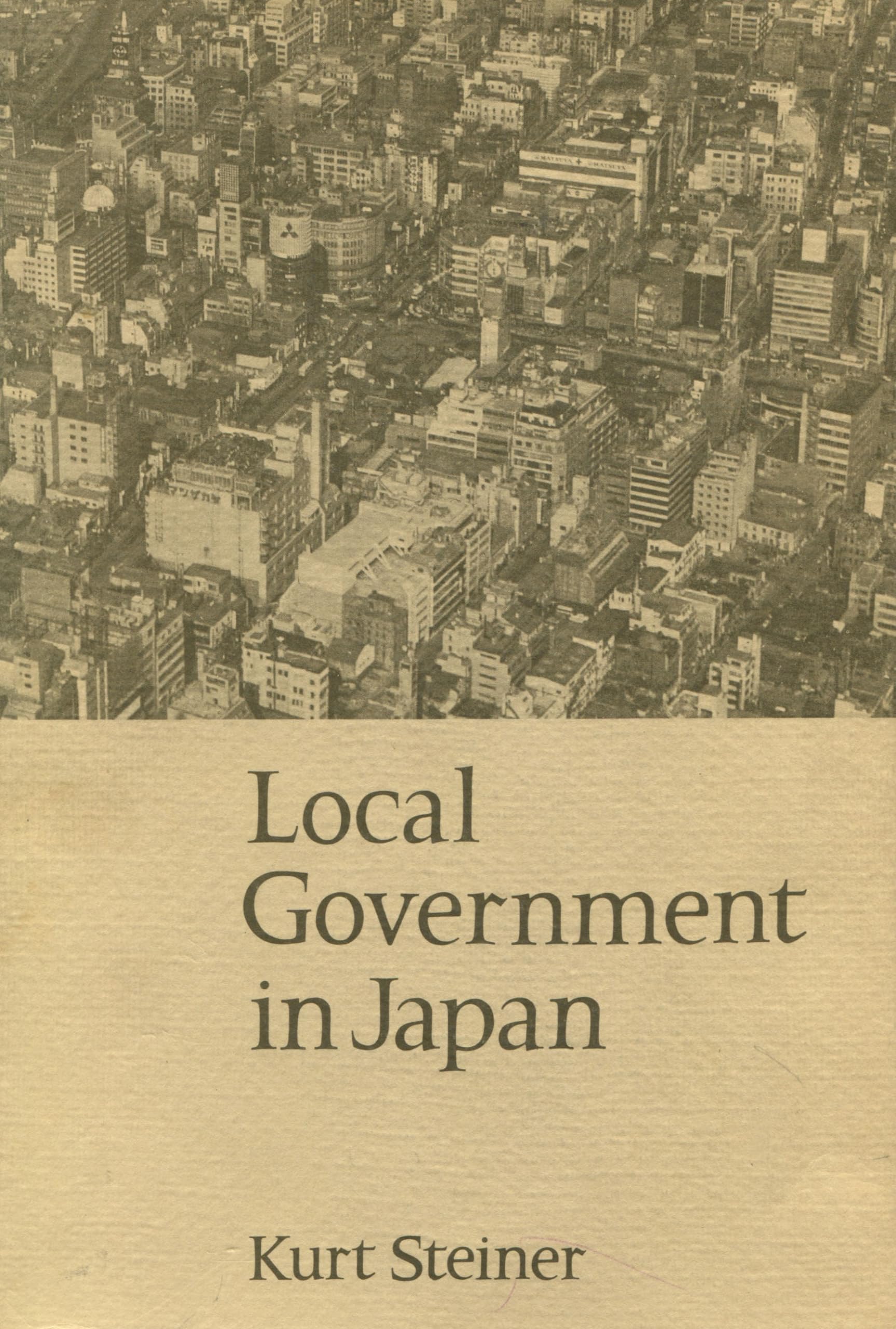Local Government in Japan,New
