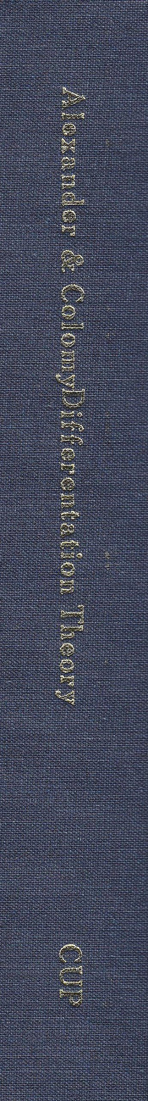 Differentiation Theory And Social Change: Comparative And Historical Perspectives