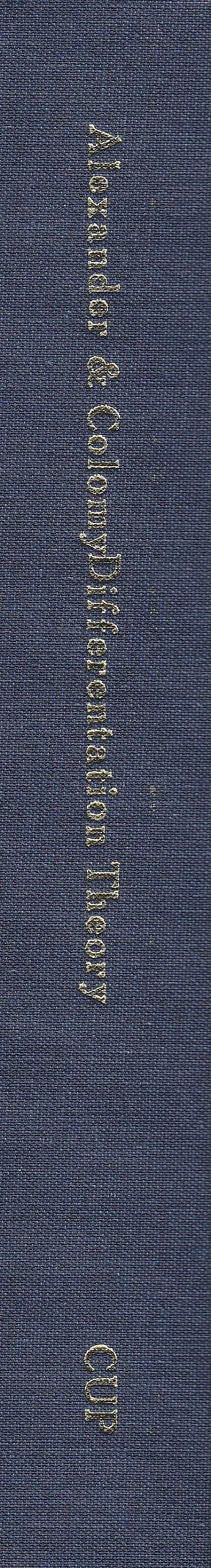 Differentiation Theory And Social Change: Comparative And Historical Perspectives