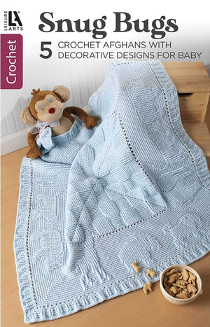 Snug Bugs5 Crochet Afghans With Decorative Designs For Baby