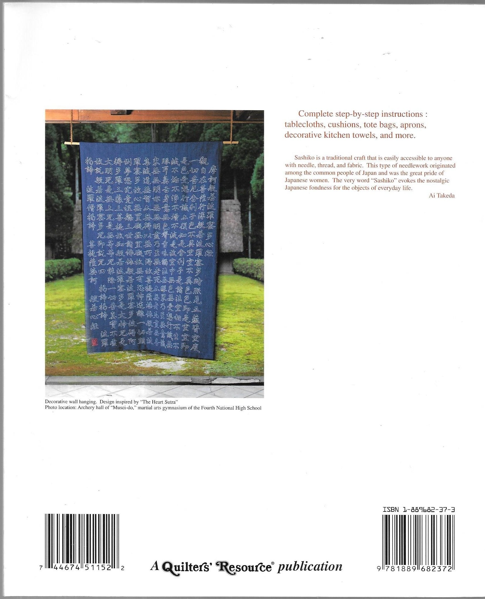Sashiko: Japanese Traditional Hand Stitching,Used