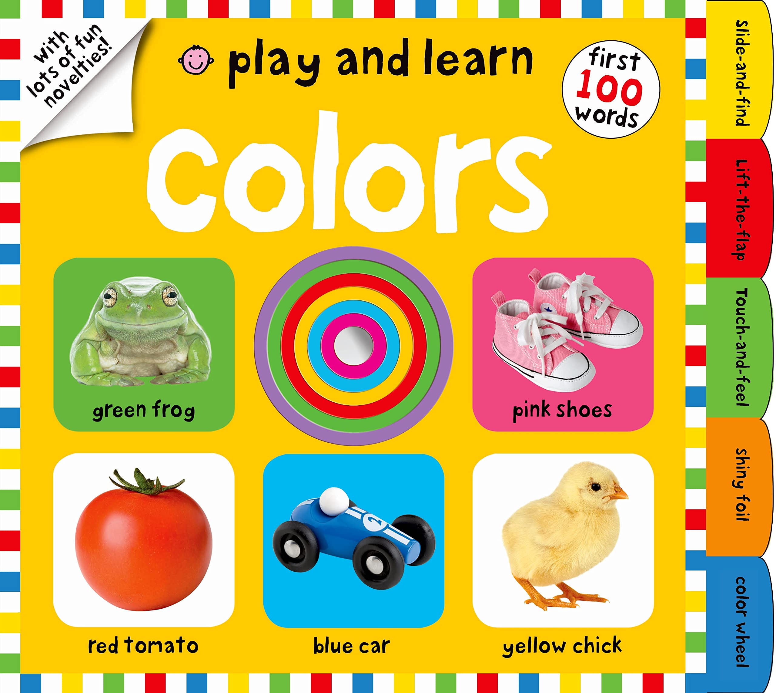Play and Learn: Colors: First 100 Words, with Lots of Fun Novelties,Used