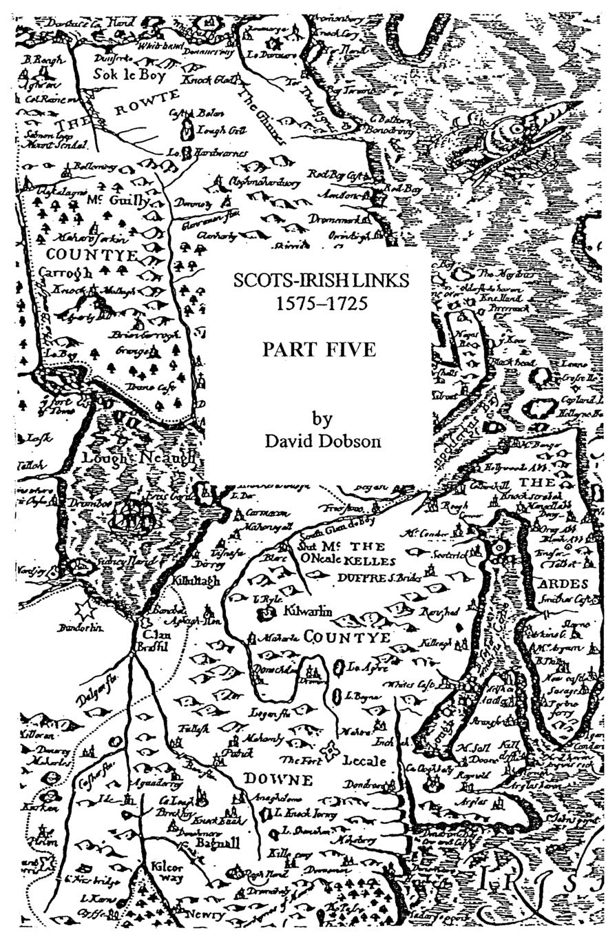ScotsIrish Links, 15751725. Part Five,Used