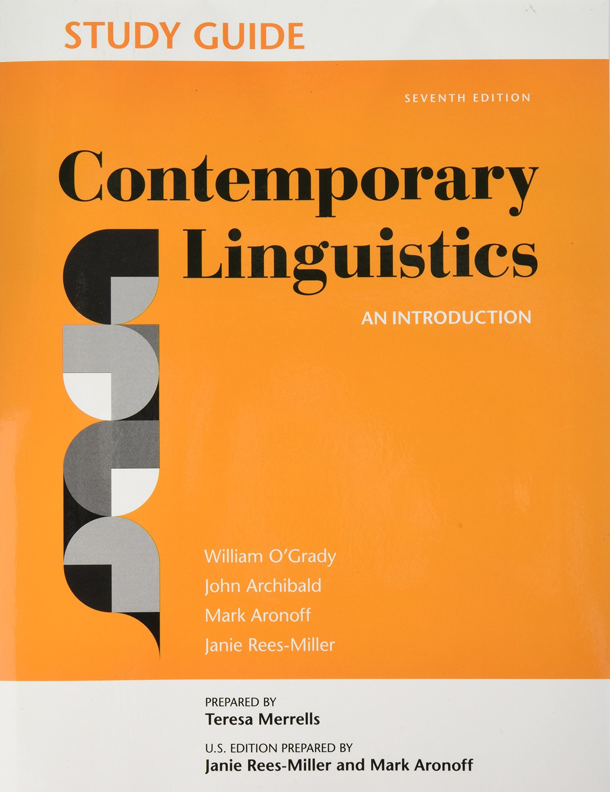 Study Guide for Contemporary Linguistics,Used