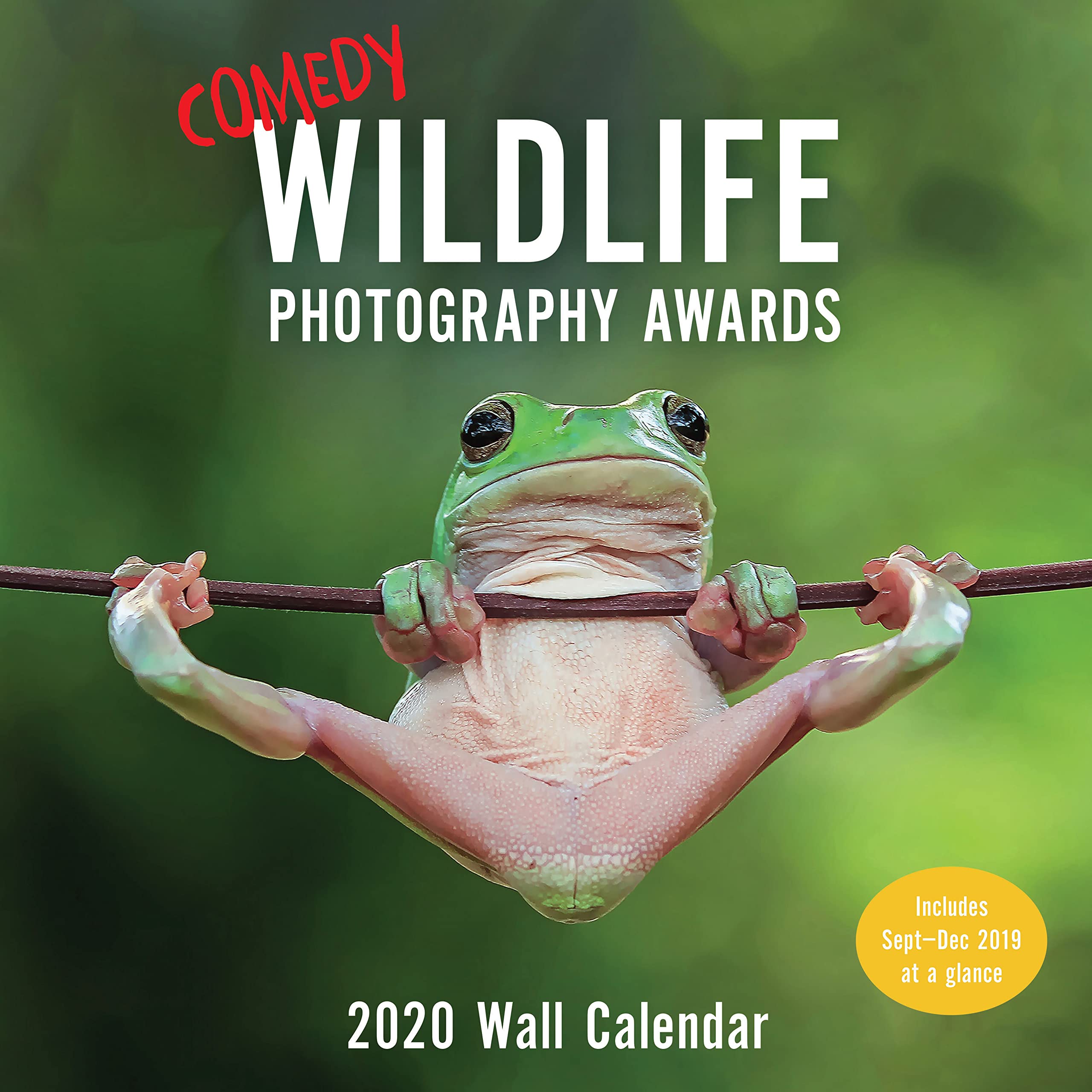 Comedy Wildlife 2020 Wall Calendar: (Funny 2020 Wall Calendar, Funny Wall Calendar With Animals, Photo Wall Calendar)
