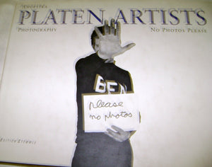Platen Artists: No Photos Please (English, German, French and German Edition),Used