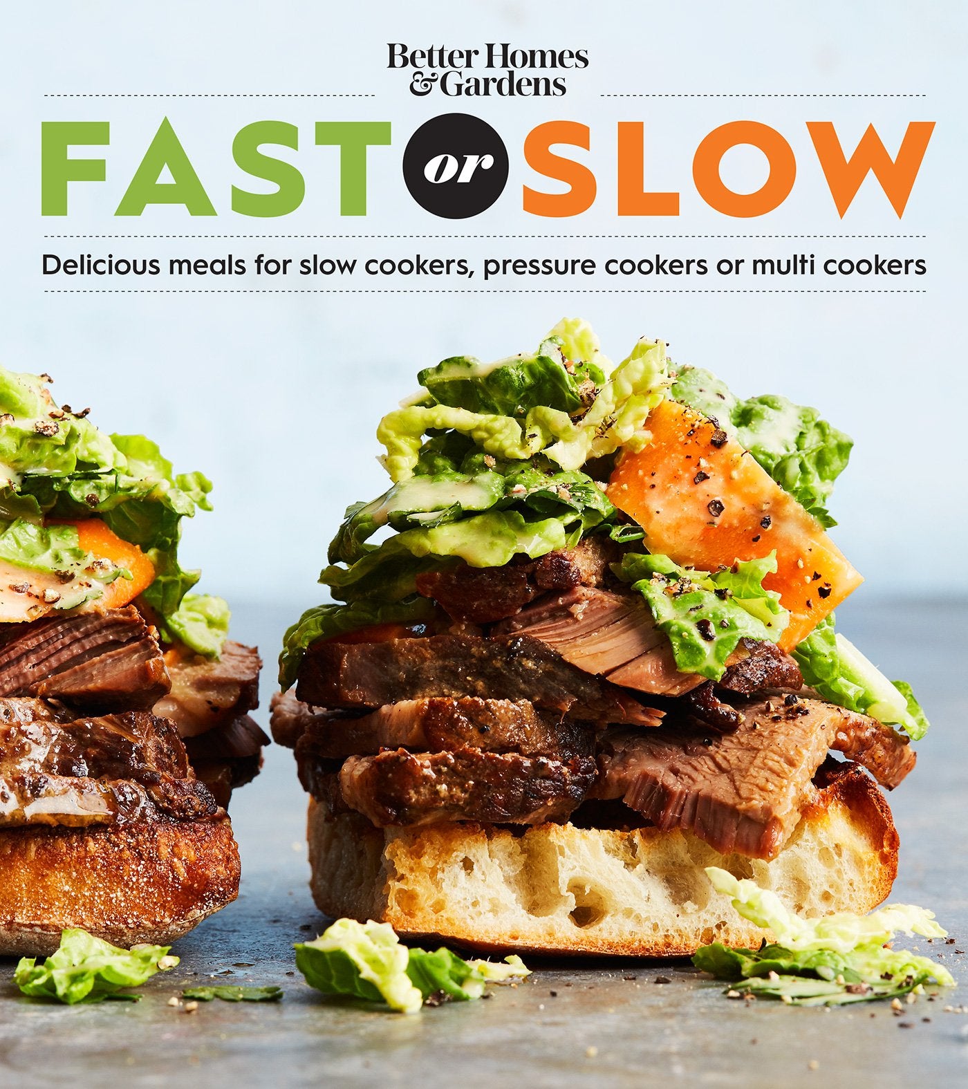 Better Homes and Gardens Fast or Slow: Delicious Meals for Slow Cookers, Pressure Cookers, or Multi Cookers (Better Homes and Ga,Used