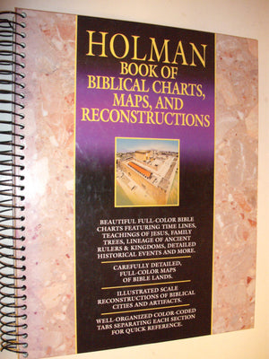 Holman Book Of Biblical Charts, Maps, And Reconstructions
