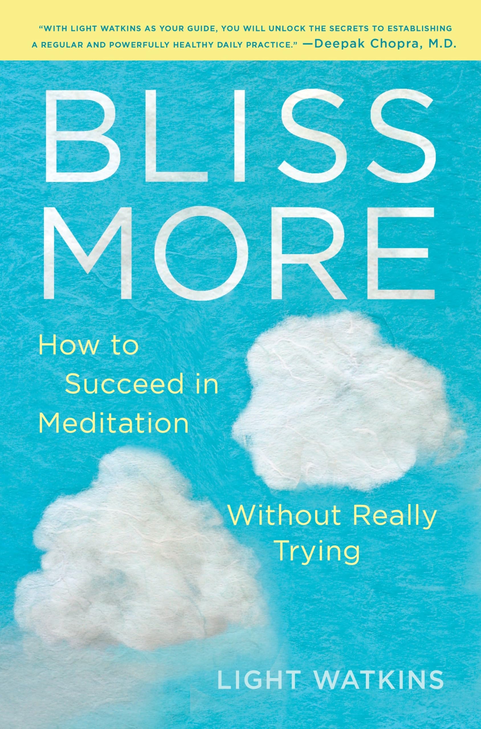 Bliss More: How to Succeed in Meditation Without Really Trying,New