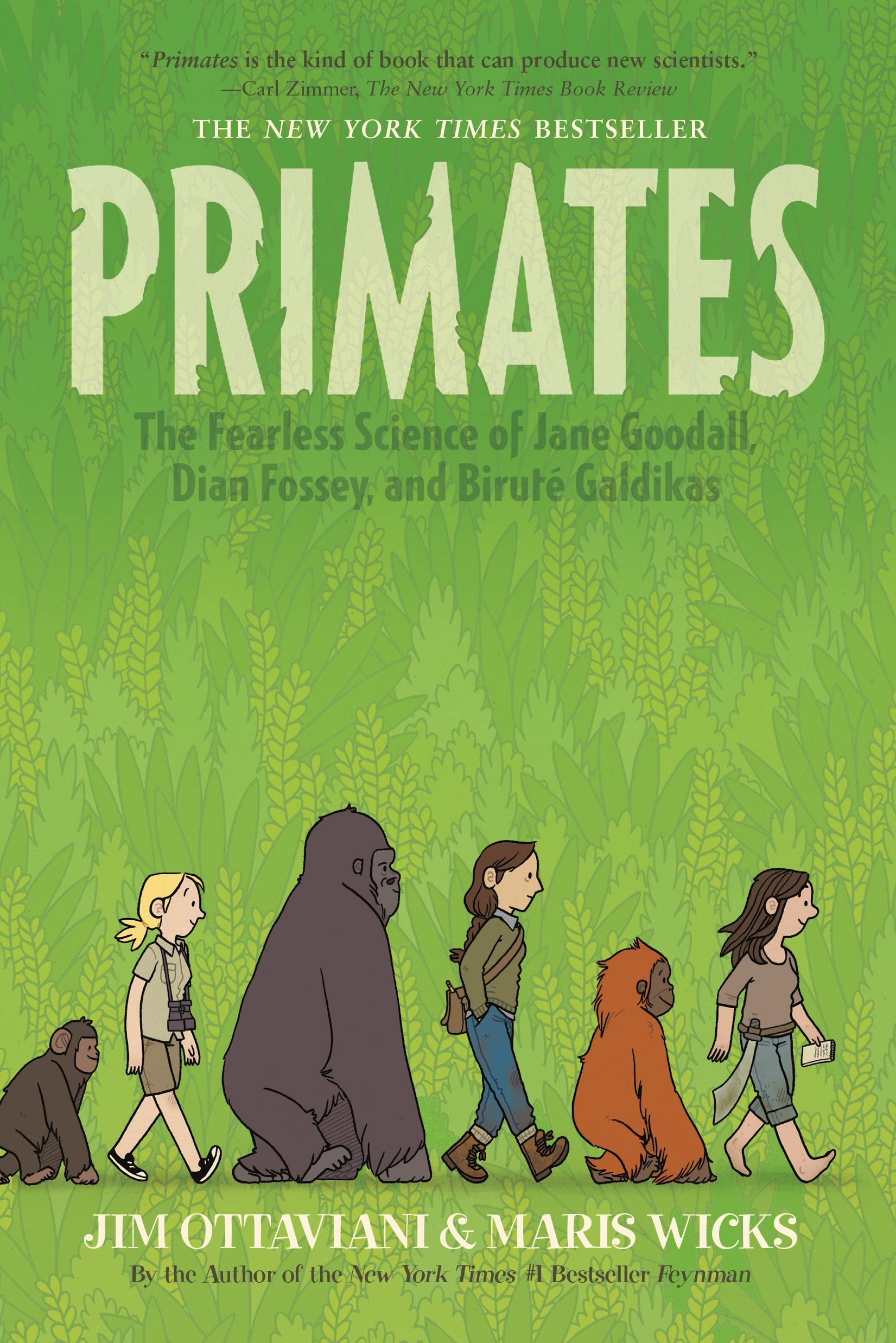 Primates: The Fearless Science of Jane Goodall, Dian Fossey, and Birut Galdikas,Used