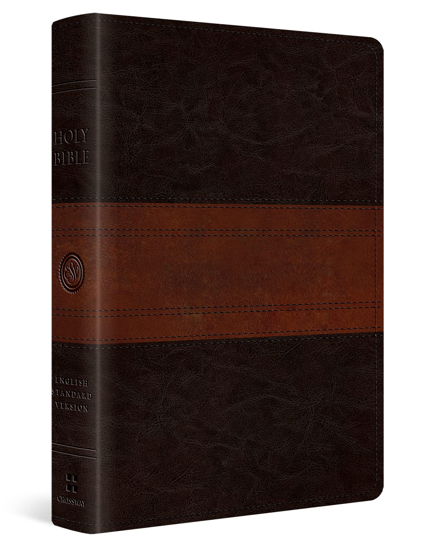 ESV Personal Reference Bible (TruTone, Deep Brown/Tan, Trail Design),Used