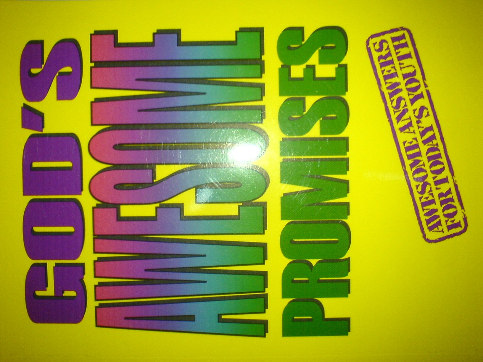 God's Awesome Promises for Teens and Friends,Used