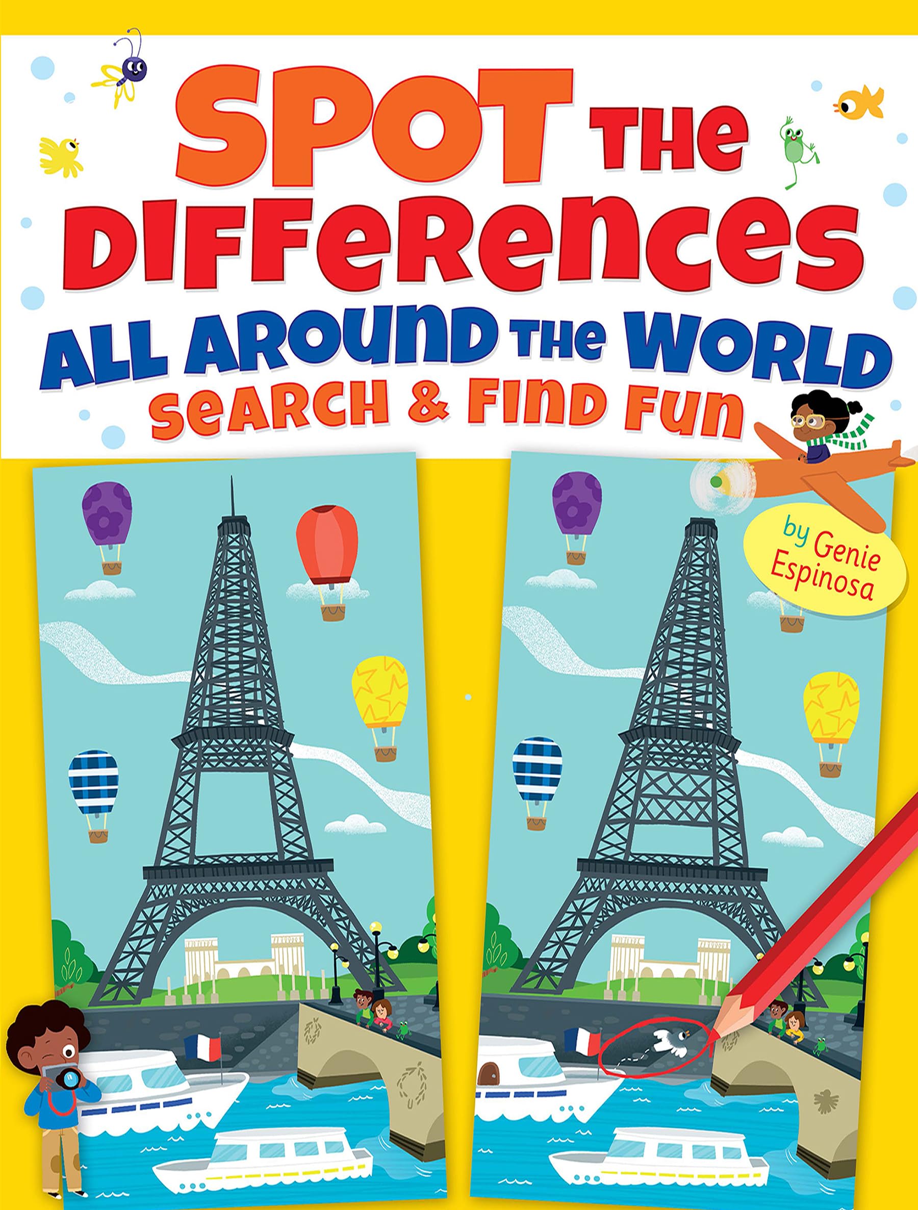 Spot the Differences All Around the World: Search & Find Fun (Dover Kids Activity Books),Used