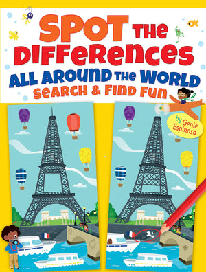 Spot the Differences All Around the World: Search & Find Fun (Dover Kids Activity Books),Used