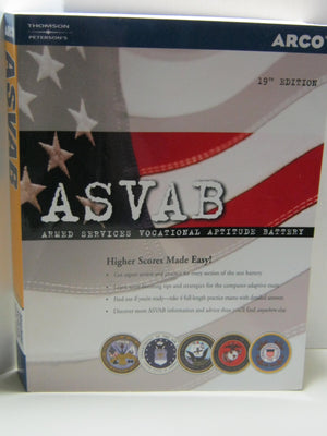 ASVAB 19th Edition (ARCO MILITARY TEST TUTOR),Used