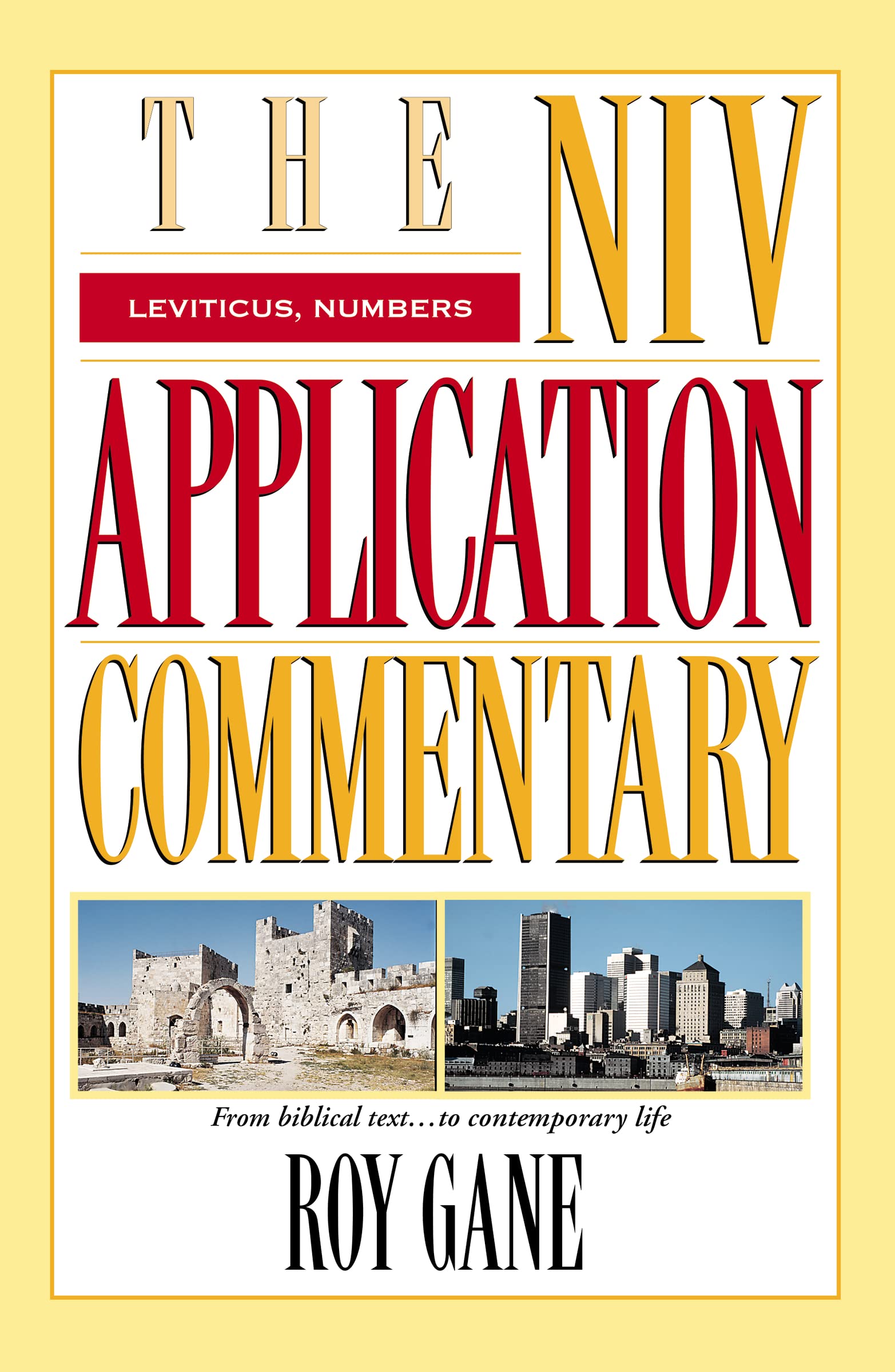 Leviticus, Numbers (The NIV Application Commentary),Used