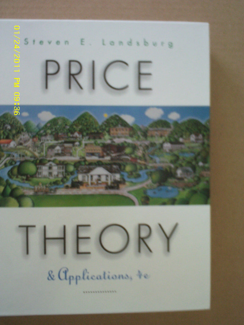 Study Guide for Price Theory and Applications,Used