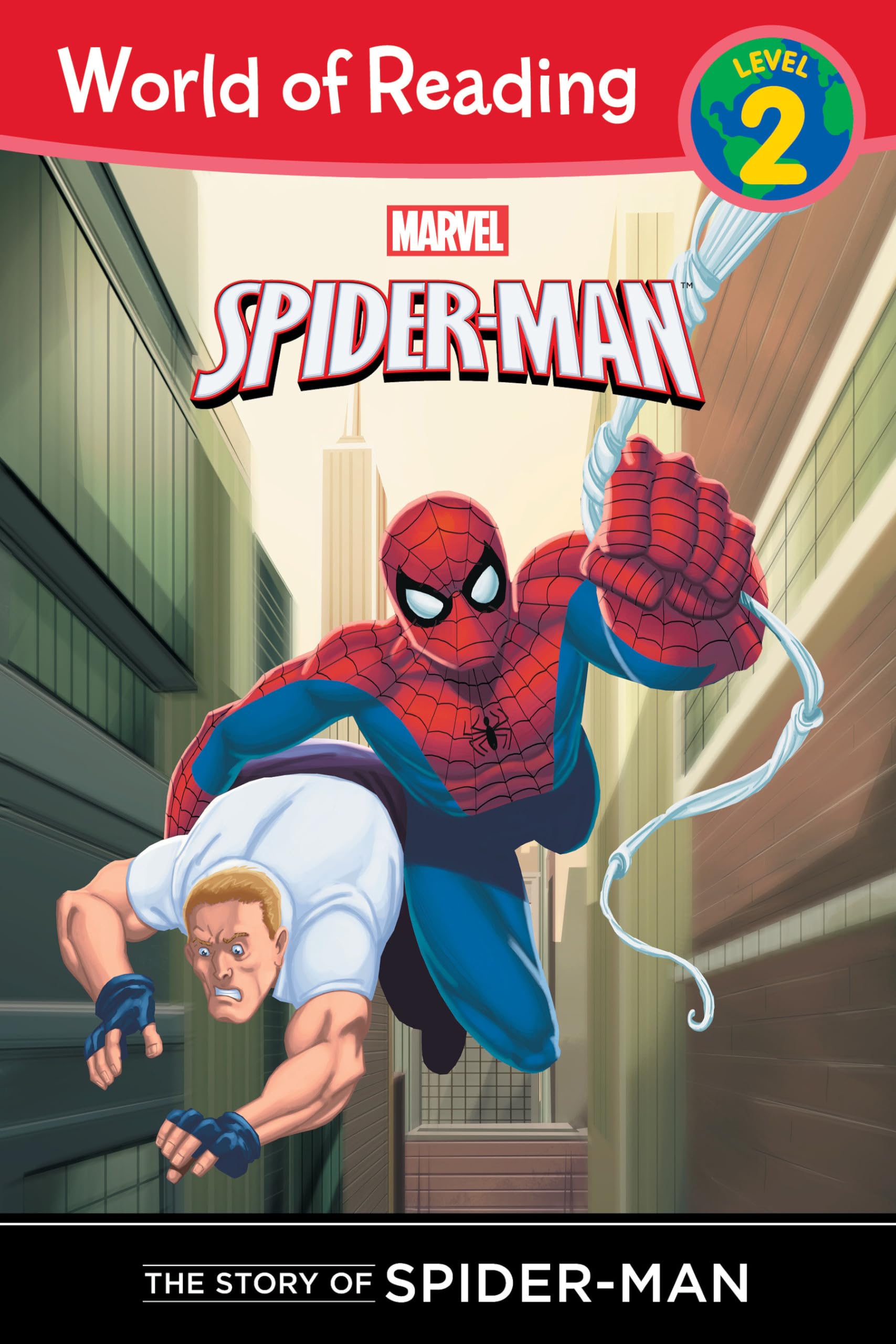 The Story of SpiderMan (Level 2) (World of Reading),New