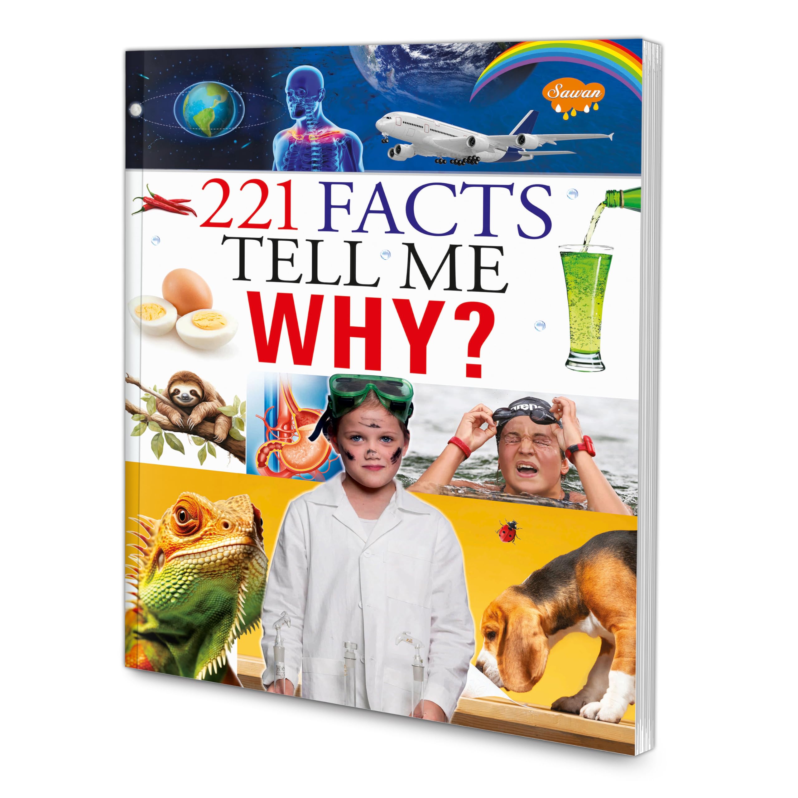 221 Facts  Tell Me Why Book For Kids : Educational Learning Book, ChildrenS Educational Book, Learning Facts Book, Knowledge Book For Children.