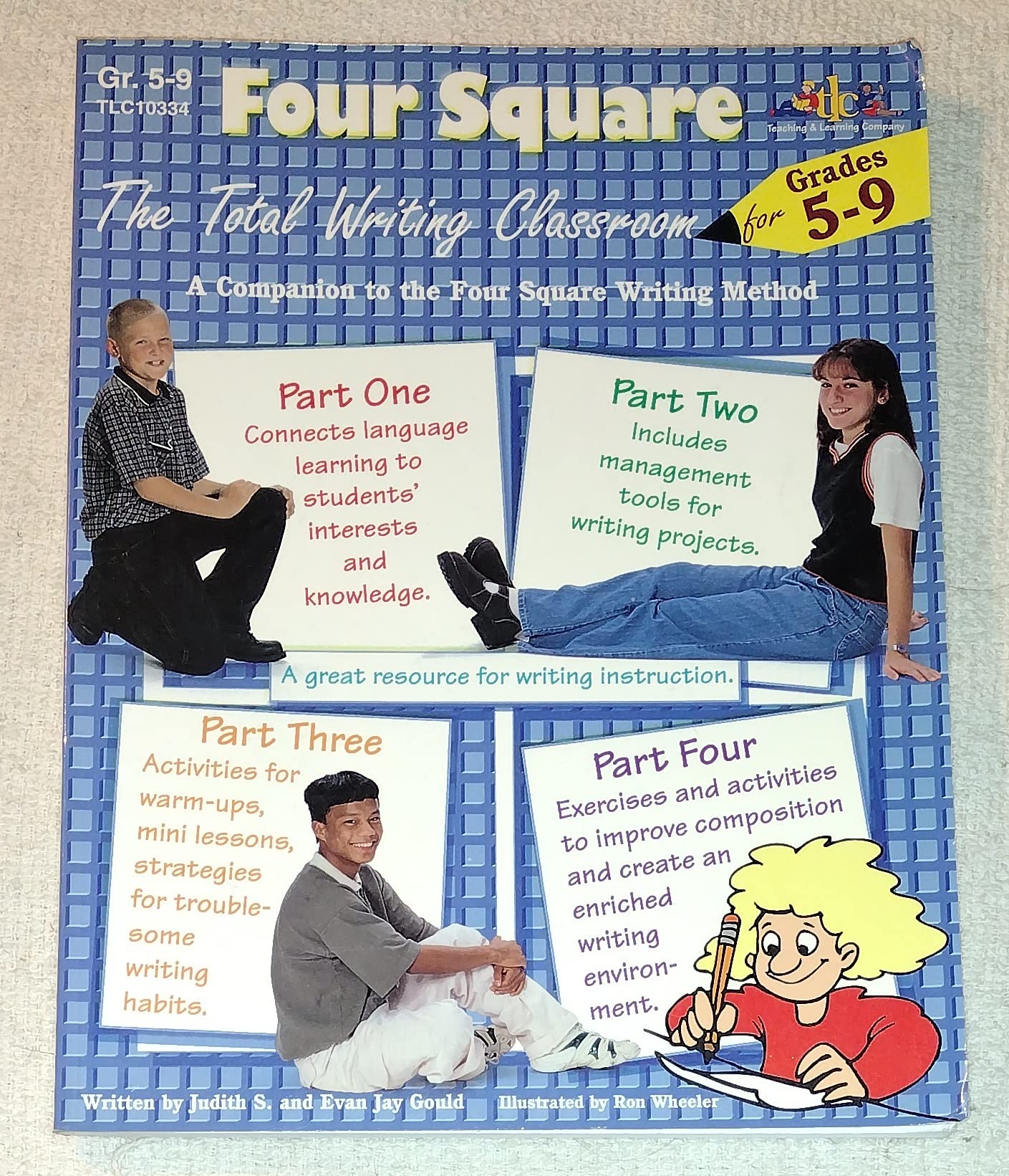 Four Square: The Total Writing Classroom for grades 59,Used