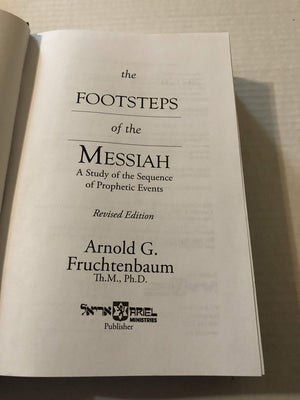 Ariel Ministries Footsteps of the Messiah Book - Insightful Biblical Exploration