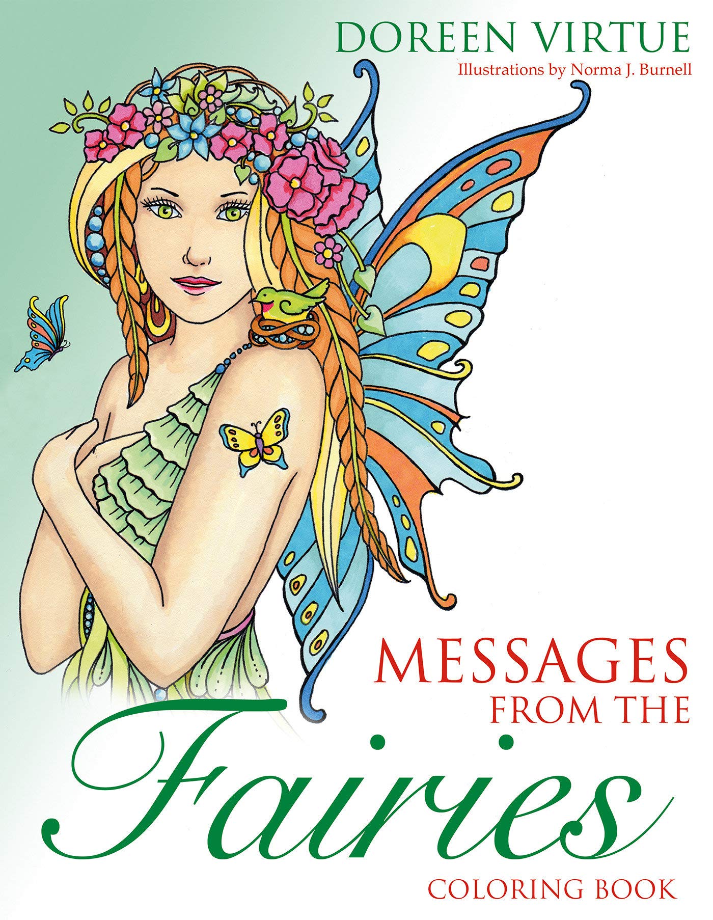 Messages from the Fairies Coloring Book,Used