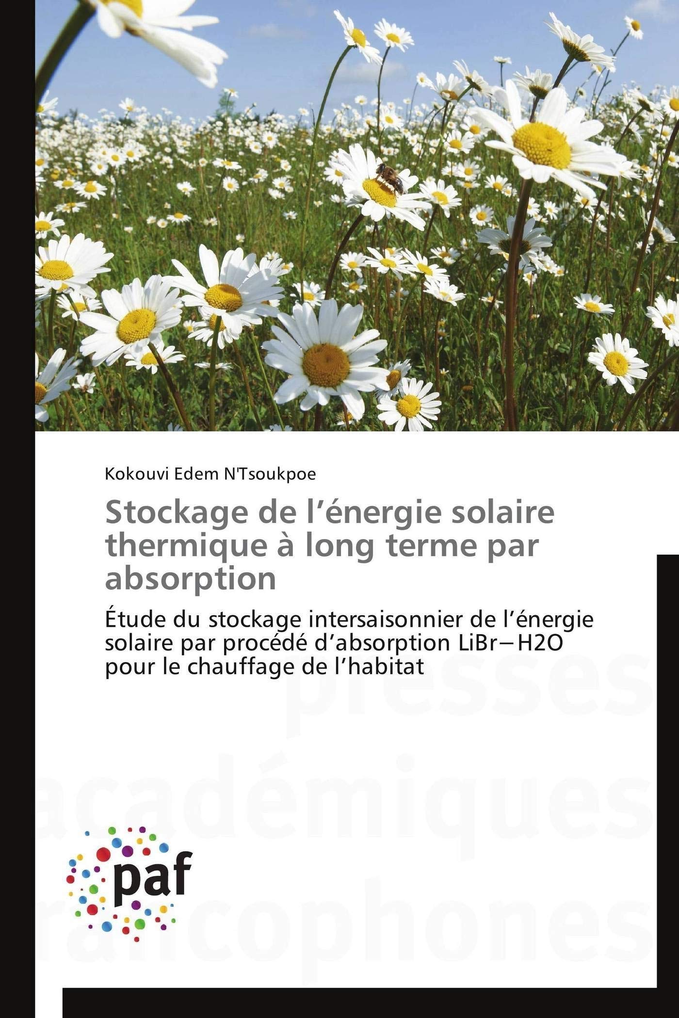 Stockage de lnergie solaire thermique  long terme par absorption: tude du stockage intersaisonnier de lnergie solaire par ,Used