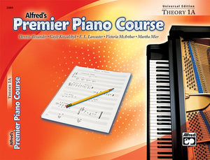 Premier Piano Course Theory, Bk 1A: Universal Edition (Premier Piano Course, Bk 1A),New