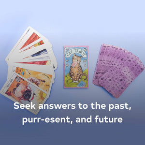 Cat Tarot: 78 Cards & Guidebook (),Used