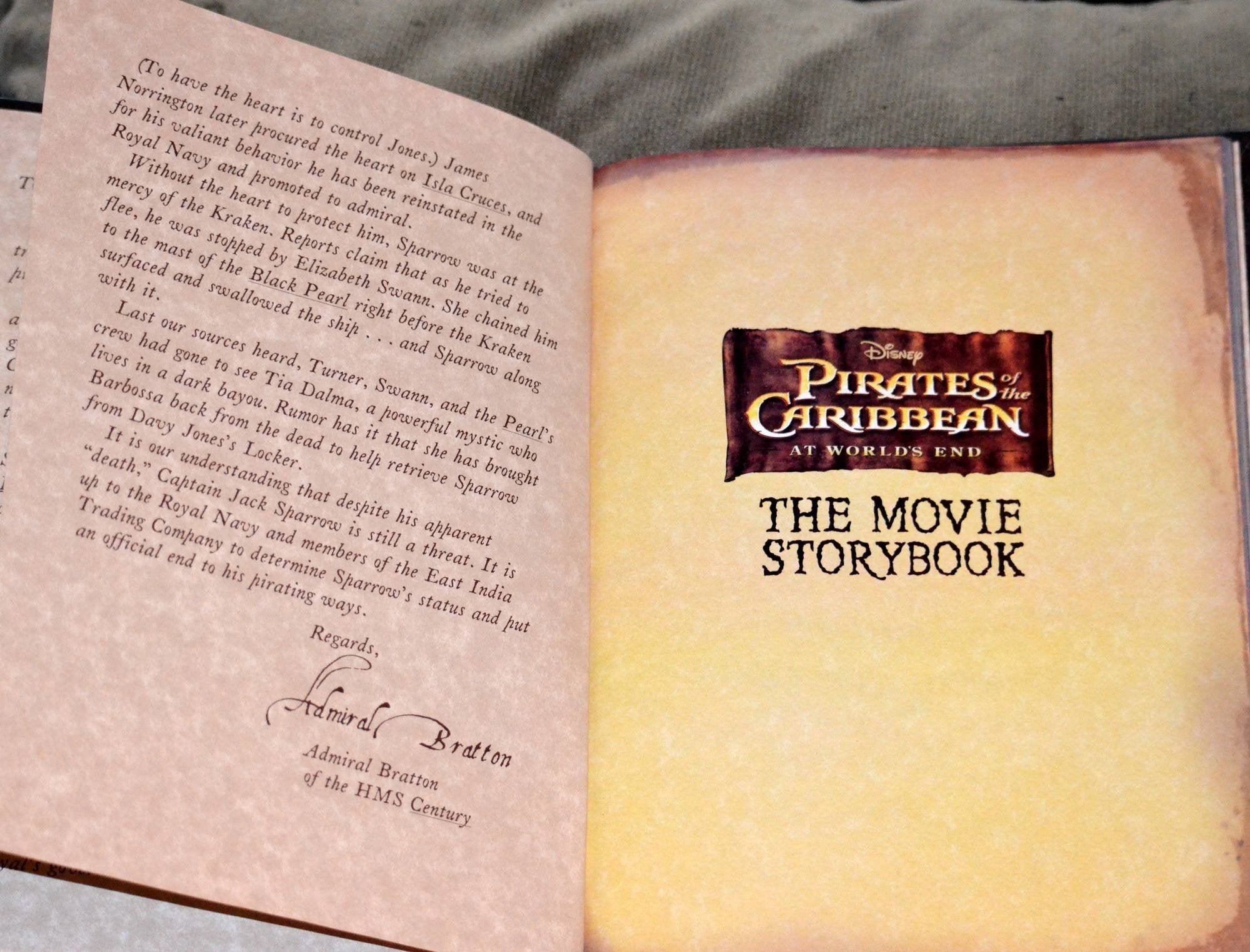 Pirates of the Caribbean: At World's End The Movie Storybook (Movie Storybook, The),Used