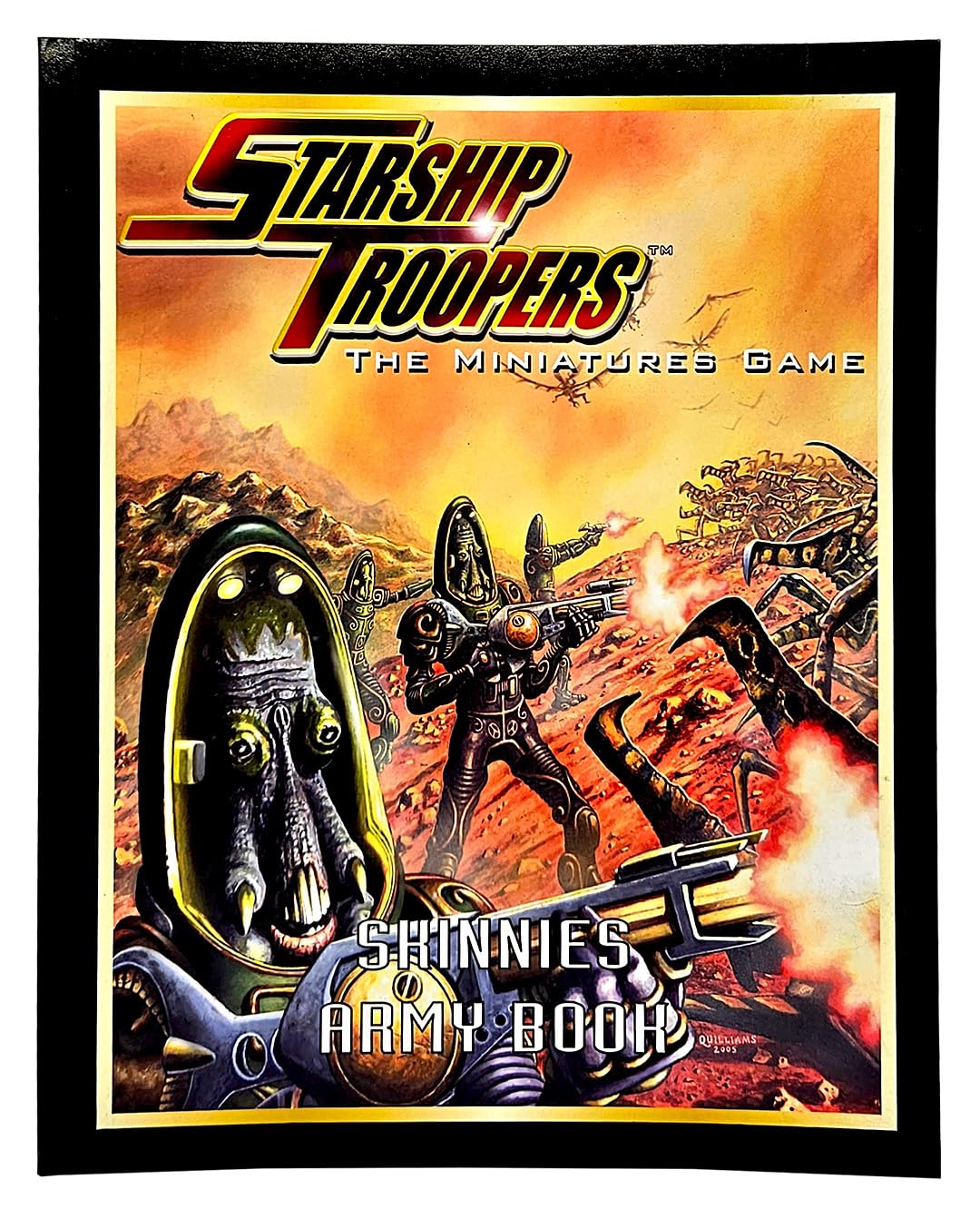 Starship Troopers Miniatures Game: The Skinnies Army Book,Used