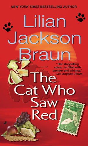 The Cat Who Saw Red by Penguin - Brown Color, Engaging Story for Cat Lovers, Perfect Gift for Book Enthusiasts