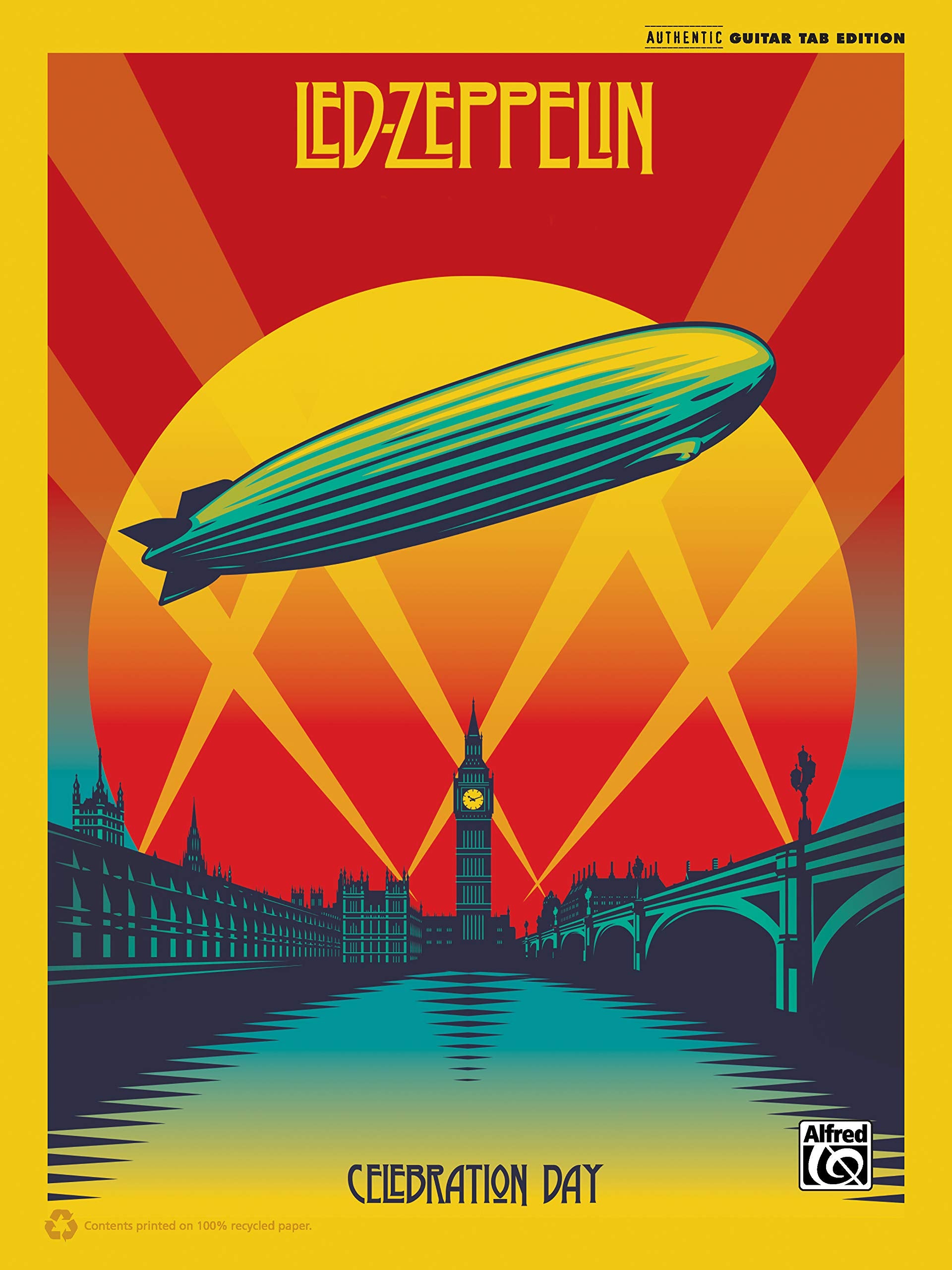 Led Zeppelin  Celebration Day: Authentic Guitar Tab (Authentic Guitar Tab Edition)