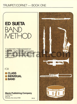 M109CD  Ed Sueta Band Method Trumpet Book 1  Book and Online Audio,New